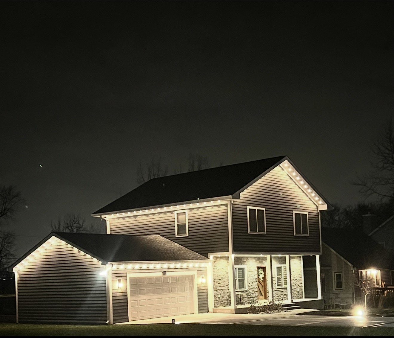 Permanent Exterior Lighting Installation