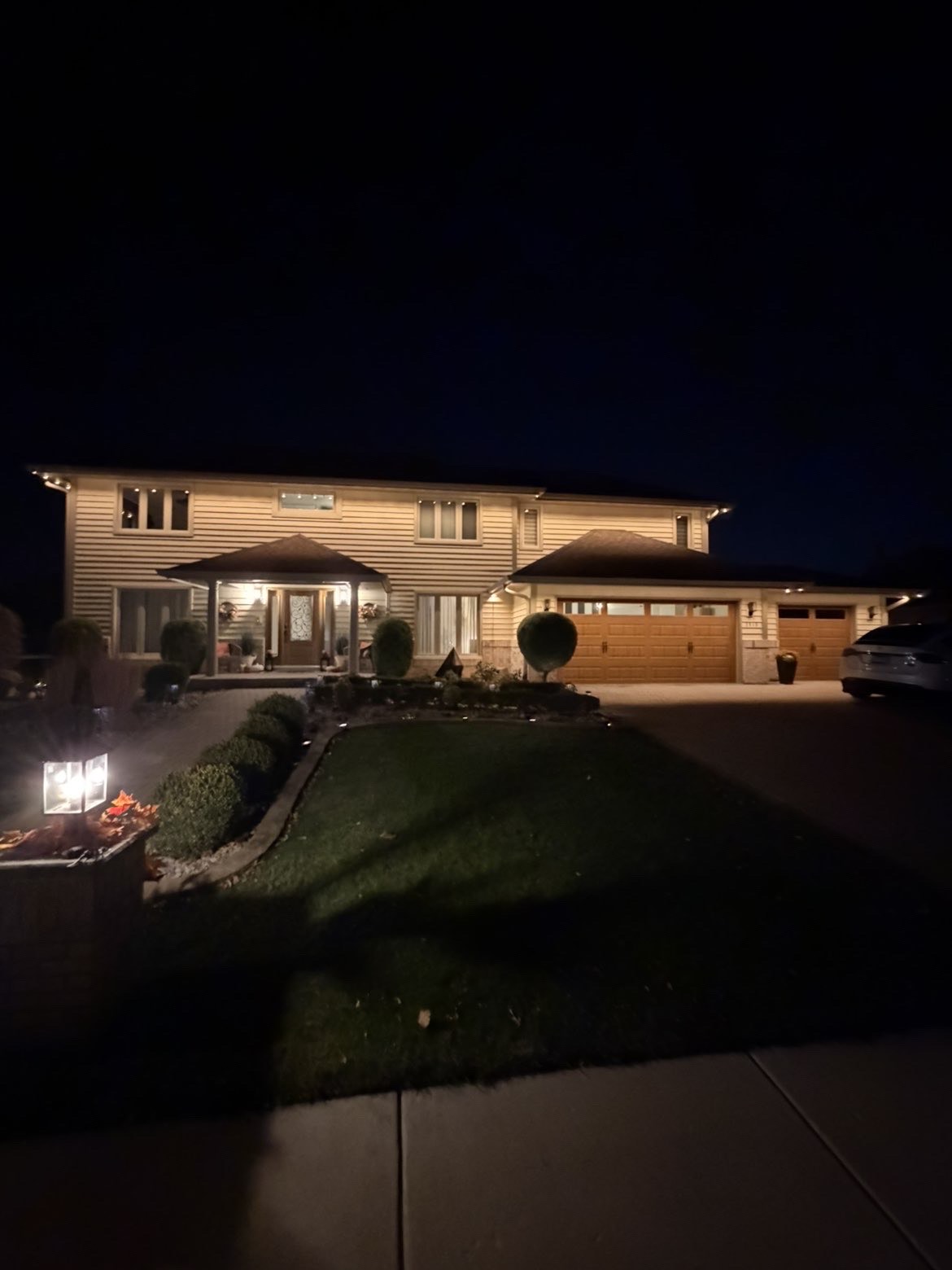 Permanent Exterior Lighting Installation