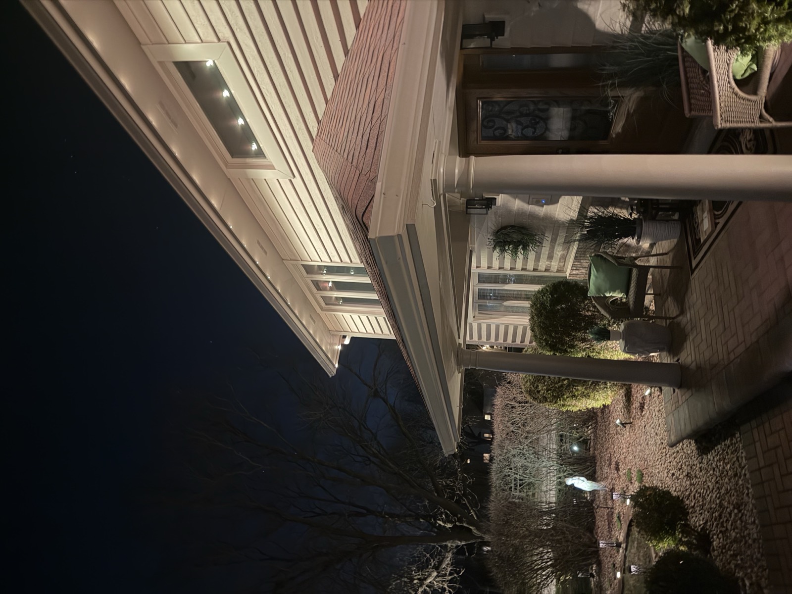 Govee permanent lights on a western suburbs home